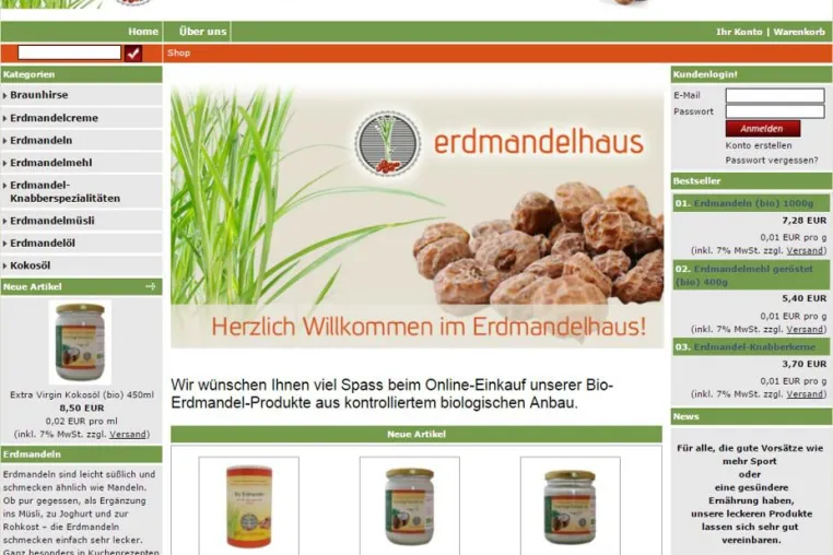 Bild: Natives Kokosöl: der Alleskönner in kontrollierter Bio-Qualität neu im erdmandelhaus
