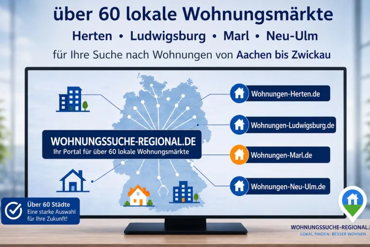 Bild: Herten setzt auf regionale Bestandsvermietung – Wohnungsunternehmen steuern Angebote präziser