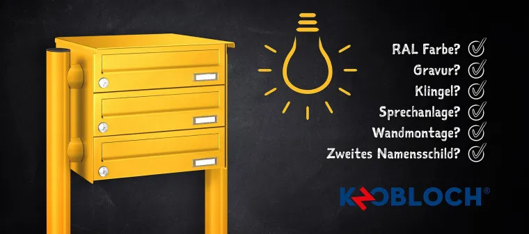 Bild: Briefkastenanlagen direkt beim Hersteller konfigurieren