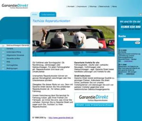 garantie-direkt.de trotzt der Erhöhung der Steuer auf 19 Prozent: Prämien bei garantie-direkt.de bleiben auch über den Jahreswechsel hinaus unverändert Bild: garantie-direkt.de trotzt der Erhöhung der Steuer auf 19 Prozent: Prämien bei garantie-direkt.de bleiben auch über den Jahreswechsel hinaus unverändert