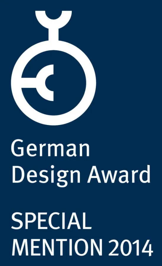 Der German Design Award ? Special Mention 2014 ist die dritte und bedeutendste Auszeichnung für skai