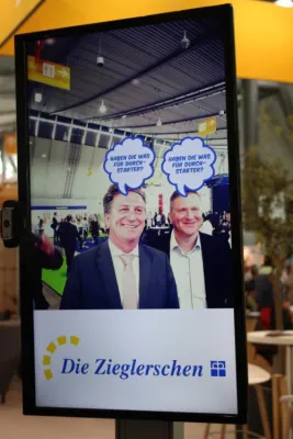 Bild: Messe Pflege Plus: Die Zieglerschen stellen sich als attraktiver Arbeitgeber vor.