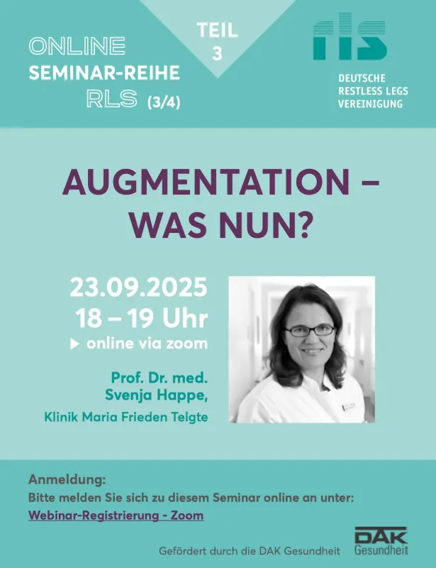 Informationsplakat zum Online-Seminar