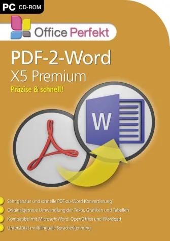 Bild: Vom PDF 1:1 ins Word-Format