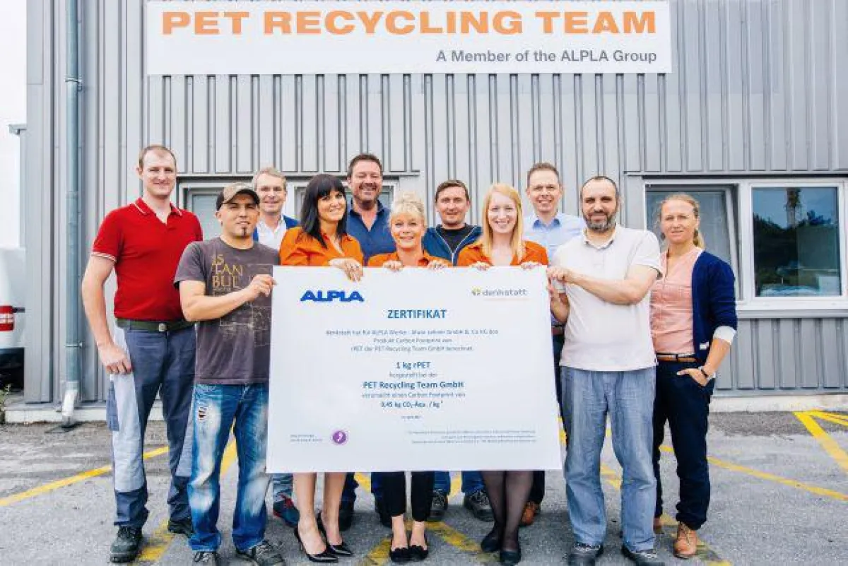 Studie bestätigt: CO2-Bilanz von rPET hervorragend