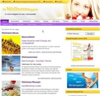 Bild: Ihr-Wellness-Magazin geht im neuen Outfit auch als Online-Portal an den Start