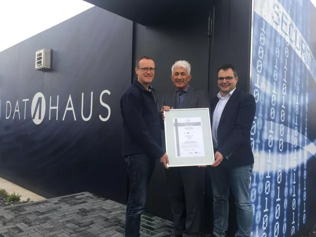 DATAHAUS nach ISO 27001 zertifiziert Bild: DATAHAUS nach ISO 27001 zertifiziert