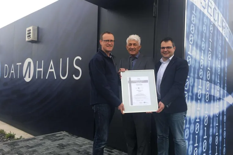 DATAHAUS nach ISO 27001 zertifiziert Bild: DATAHAUS nach ISO 27001 zertifiziert