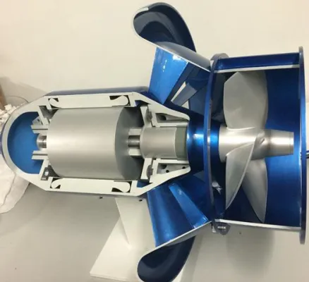 Bild: Voith präsentiert innovative Kleinwasserkraft HydroVision 2014 in den USA