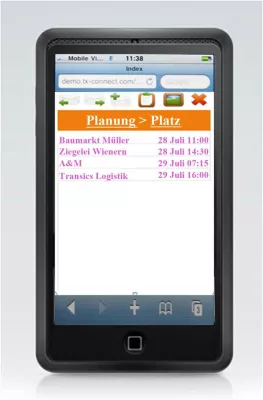 Bild: Transics stellt mobiles Subunternehmerportal vor (IAA Nutzfahrzeuge, Halle 24, Stand D11)