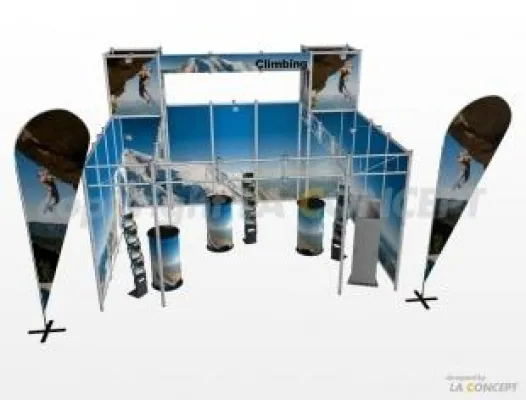 Bild: Messesysteme für die InterCool, InterMeat und InterMopro 2010