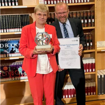Bild: Forschungsteam der Hochschule Nordhausen erhält Thüringer Forschungspreis 2025