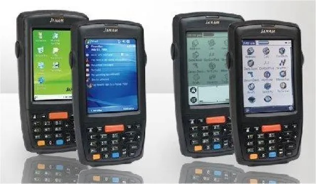 Bild: PDA´s mit 1D/2D Barcodescanner, Bluetooth/ WLAN, PalmOS, WinCE oder WinMobile