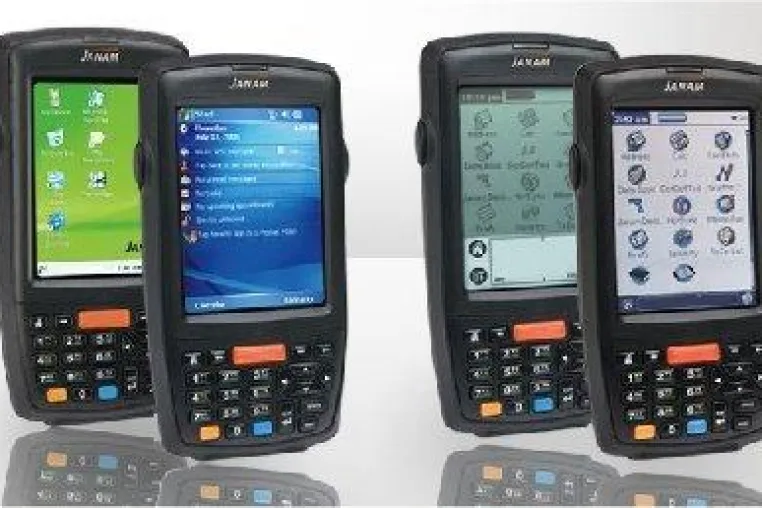 Bild: PDA´s mit 1D/2D Barcodescanner, Bluetooth/ WLAN, PalmOS, WinCE oder WinMobile