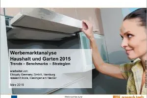 Bild: What else – Nespresso belegt Rang eins im Werbemarkt Haushalt und Garten