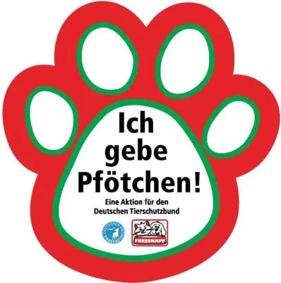 Bild: Deutschland gibt Pfötchen - Fressnapf ruft zu Spenden für den Deutschen Tierschutzbund auf