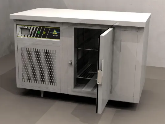 Bild: Für Gastronomie und Handel: Der „Zwei-in einem“-Gefrierschrank