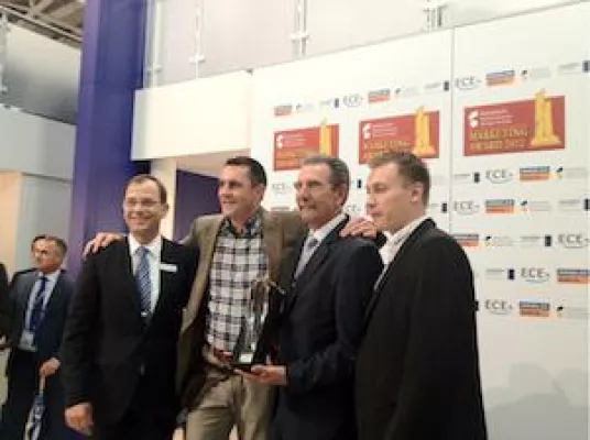 Bild: Immobilien-Vermarktungskonzept der Erfurter Agentur „DERFROSCH“ auf Expo Real 2012 ausgezeichnet