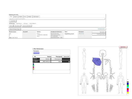 Bild: GNU/Lobster – Intuitives Patienten- und Rezeptemanagement mit dem E-Physiotherapeuten