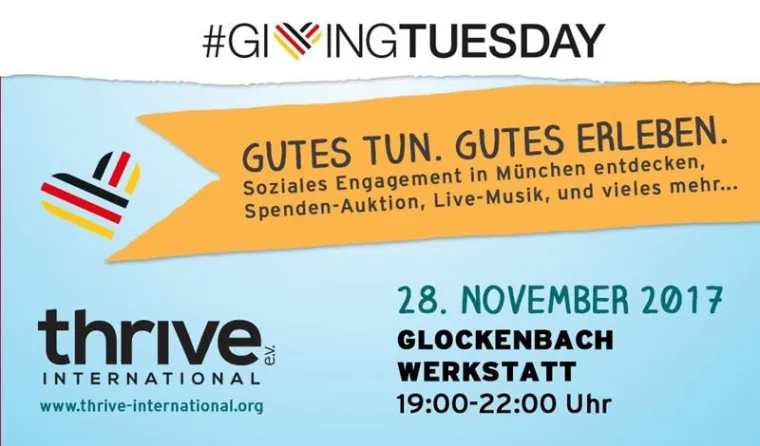 Bild: Deutsche Lebensbrücke nimmt an #GivingTuesday Veranstaltung in München teil