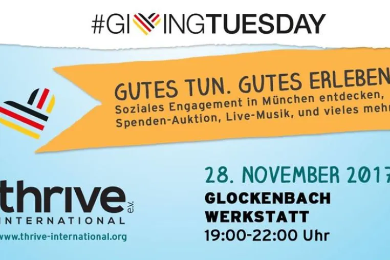 Deutsche Lebensbrücke nimmt an #GivingTuesday Veranstaltung in München teil Bild: Deutsche Lebensbrücke nimmt an #GivingTuesday Veranstaltung in München teil