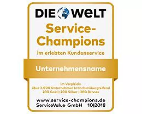 Bild: Das sind Deutschlands Service-Champions 2018