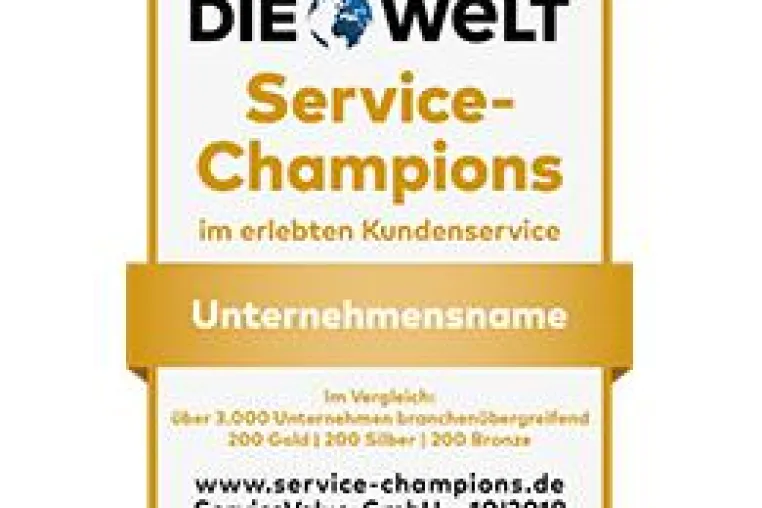 Bild: Das sind Deutschlands Service-Champions 2018