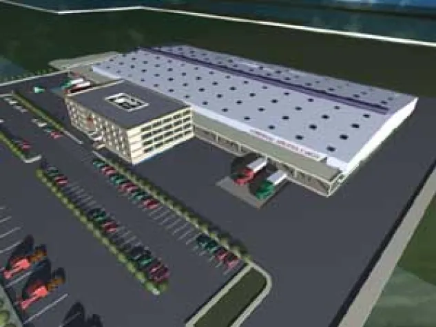 Bild: Neues Cargo Terminal in Addis Abeba