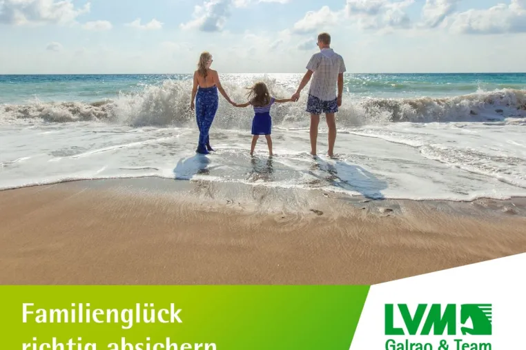 Bild: Das Familienglück absichern und entspannt genießen