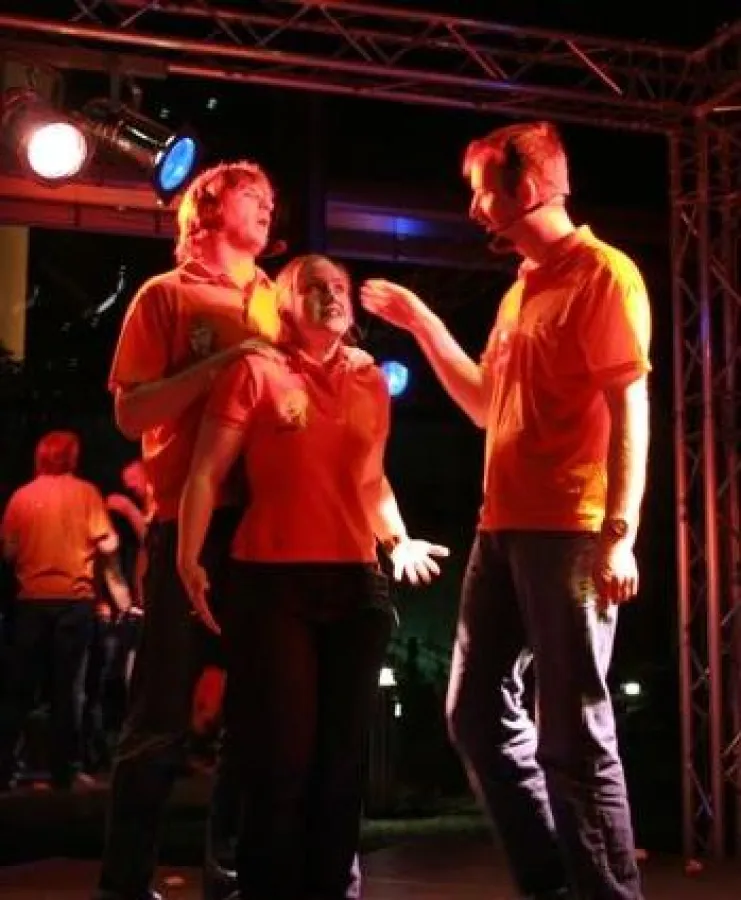 Szene des Abends zum Thema \