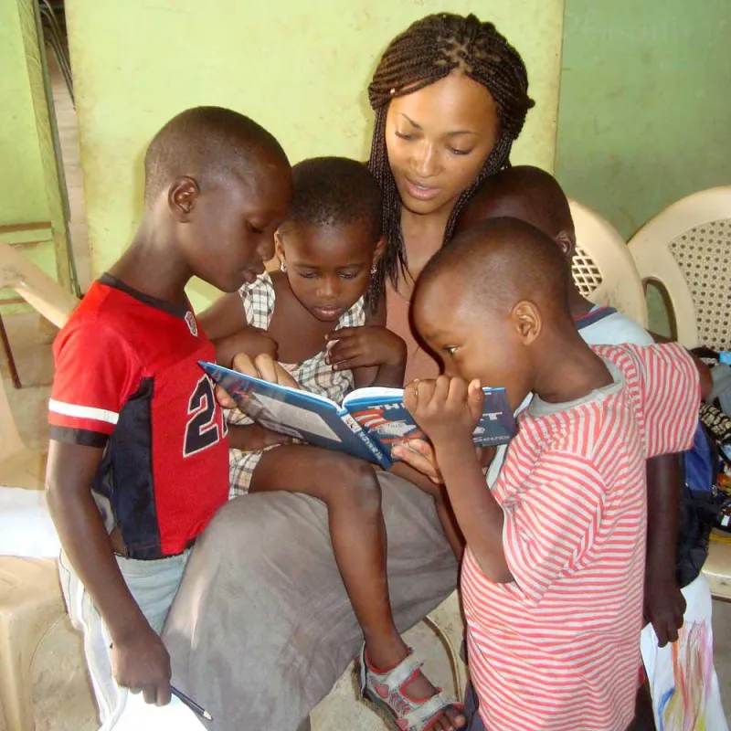 Freiwilligenarbeit in einem Kindergarten in Ghana