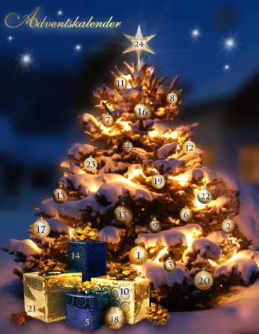 Bild: Adventskalender der Yachthafenresidenz Hohe Düne mit tollen Überraschungen