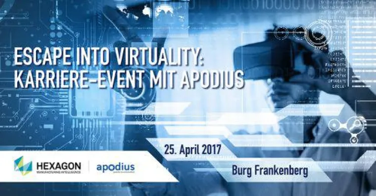 Bild: Escape into Virtuality: Die Apodius GmbH entführt Kandidaten in eine neue Realität