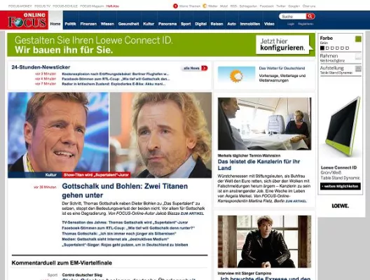 Bild: Erstmals: Digitaloffice integriert Loewe Konfigurator in interaktive Display-Ad