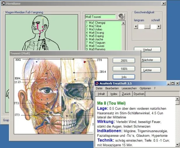 Bild: Neu: Akupunktur & TCM-Spezialsoftware - Diagnose, Therapiesimulation, Lernen, Nachschlagen, Dokumentieren