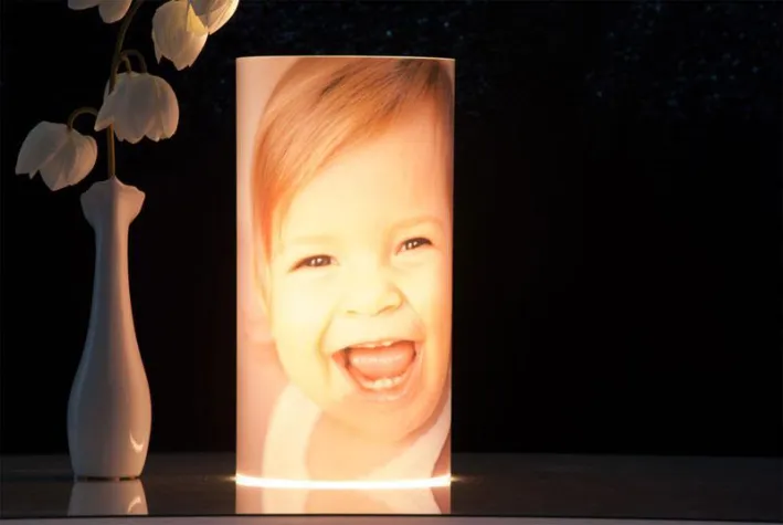 Lampen und Lichter mit eigenen Fotos gestalten Bild: Lampen und Lichter mit eigenen Fotos gestalten