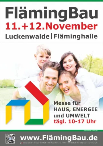 FlämingBau - Messe für HAUS, ENERGIE und UMWELT Bild: FlämingBau - Messe für HAUS, ENERGIE und UMWELT