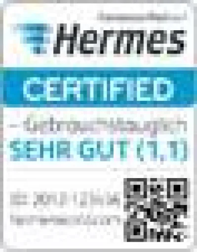 Bild: Hermes Hansecontrol präsentiert ein neues Prüfzeichen-Konzept