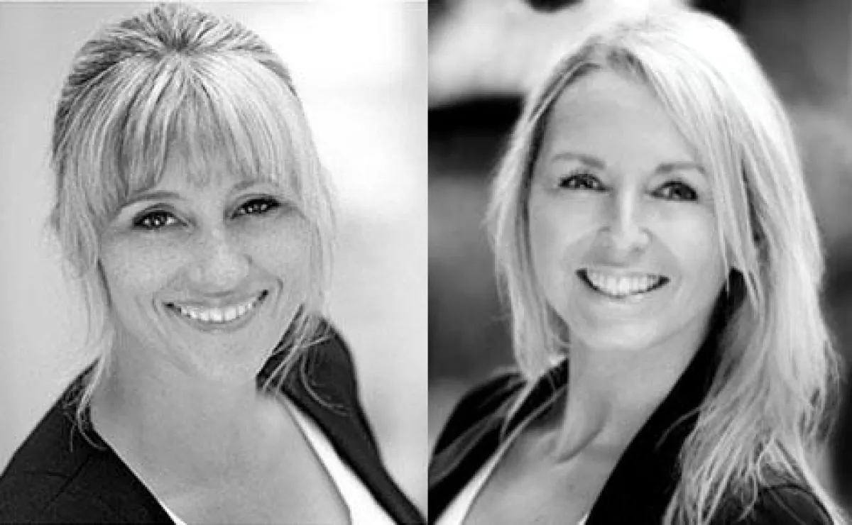 Daniela Geffe (l.) und Christin Gschell