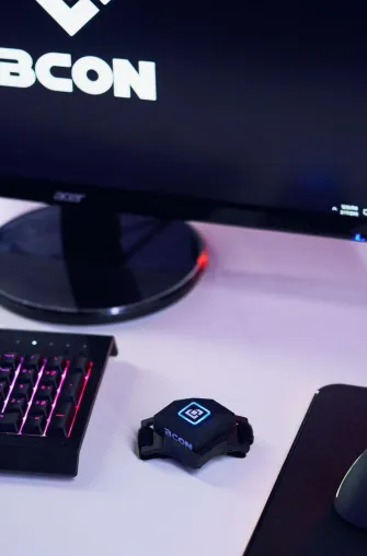 Weltweit erstes Gaming Wearable Bcon ergänzt Maus und Tastatur Bild: Weltweit erstes Gaming Wearable Bcon ergänzt Maus und Tastatur