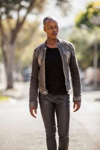 Bild: Die Online-Präsenz von Florence Kasumba