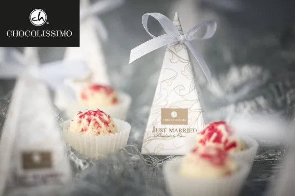 Bild: Hochzeitsgeschenke von CHOCOLISSIMO für die Traumhochzeit