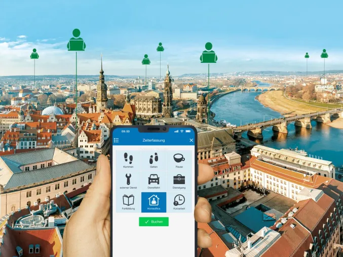 Bild: Stechuhr 4.0: Intelligente Zeiterfassung ist heutzutage flexibel und vernetzt