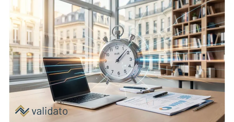 Bild: Validato beschleunigt Einstellungsprozesse in der DACH-Region: 24h Background Checks