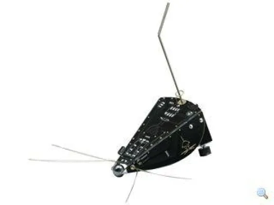 Bild: Herbie the Mousebot - eine mausflinker BEAM Roboter
