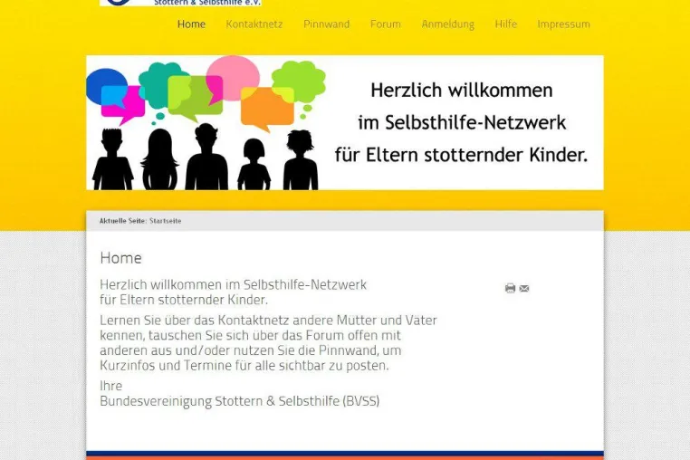 Bild: Erstes Onlineportal für Eltern mit stotterndem Kind - Bundesvereinigung Stottern & Selbsthilfe vernetzt Eltern