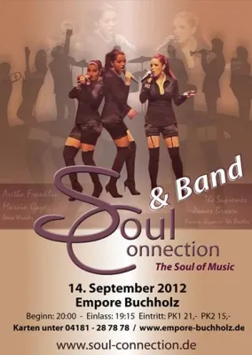 „Soul Connection“ kommen wieder - und rocken die Bühne mit Live-Band Bild: „Soul Connection“ kommen wieder - und rocken die Bühne mit Live-Band