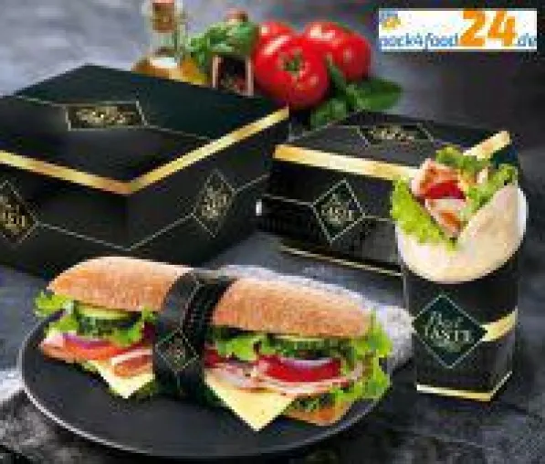 Bild: Black Line Snack to go Verpackungen - das neue Highligt bei Pack4Food24.de