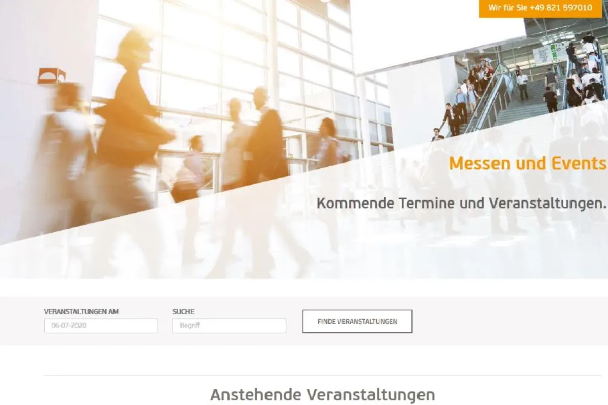 Aktuelle Termine und Veranstaltungen gibt es auf der gbo datacomp Homepage