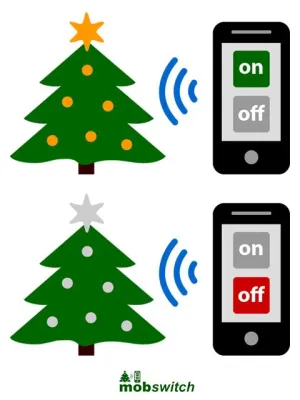 Dresdner Weihnachtsbaum unterwegs per App ein und aus schalten Bild: Dresdner Weihnachtsbaum unterwegs per App ein und aus schalten